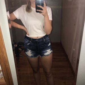 jean shorts
